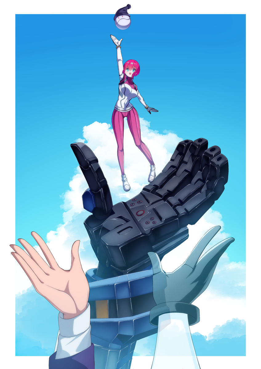 This is a pixiv picture whose title is ジークアクス.