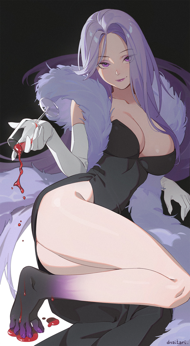 This is a pixiv picture whose title is AICandii new outfit💜.