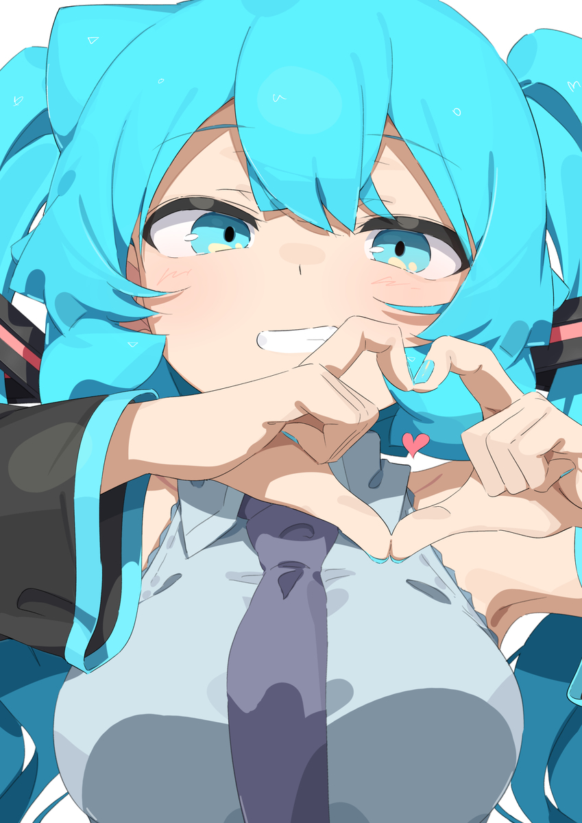This is a pixiv picture whose title is ミクちゃん.