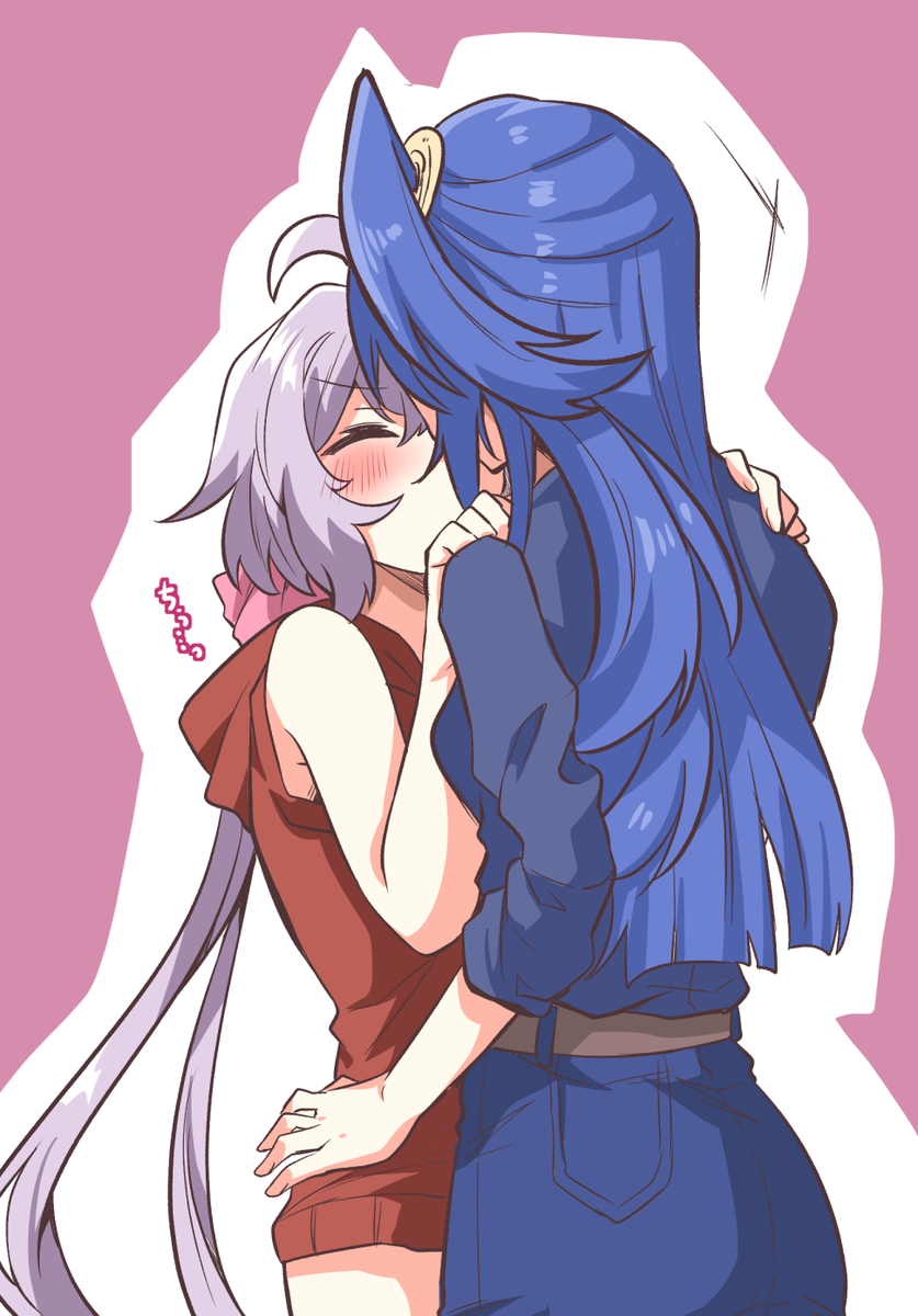 This is a pixiv picture whose title is ちぅ.
