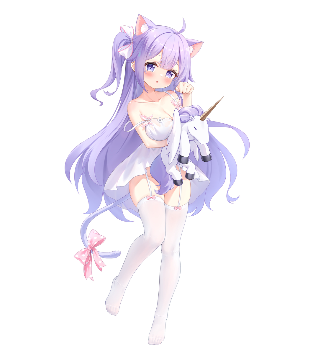 This is a pixiv picture whose title is 独角兽妹妹.