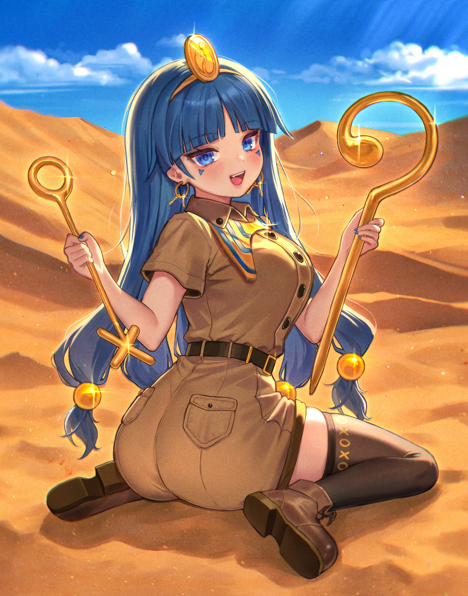This is a pixiv picture whose title is 道神馴子.