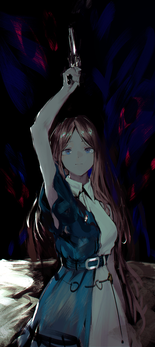 This is a pixiv picture whose title is “我爱你”.