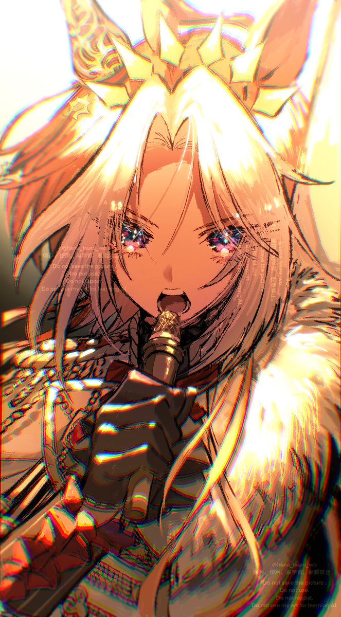This is a pixiv picture whose title is オルフェーヴルのキャラソンカッコよすぎた.