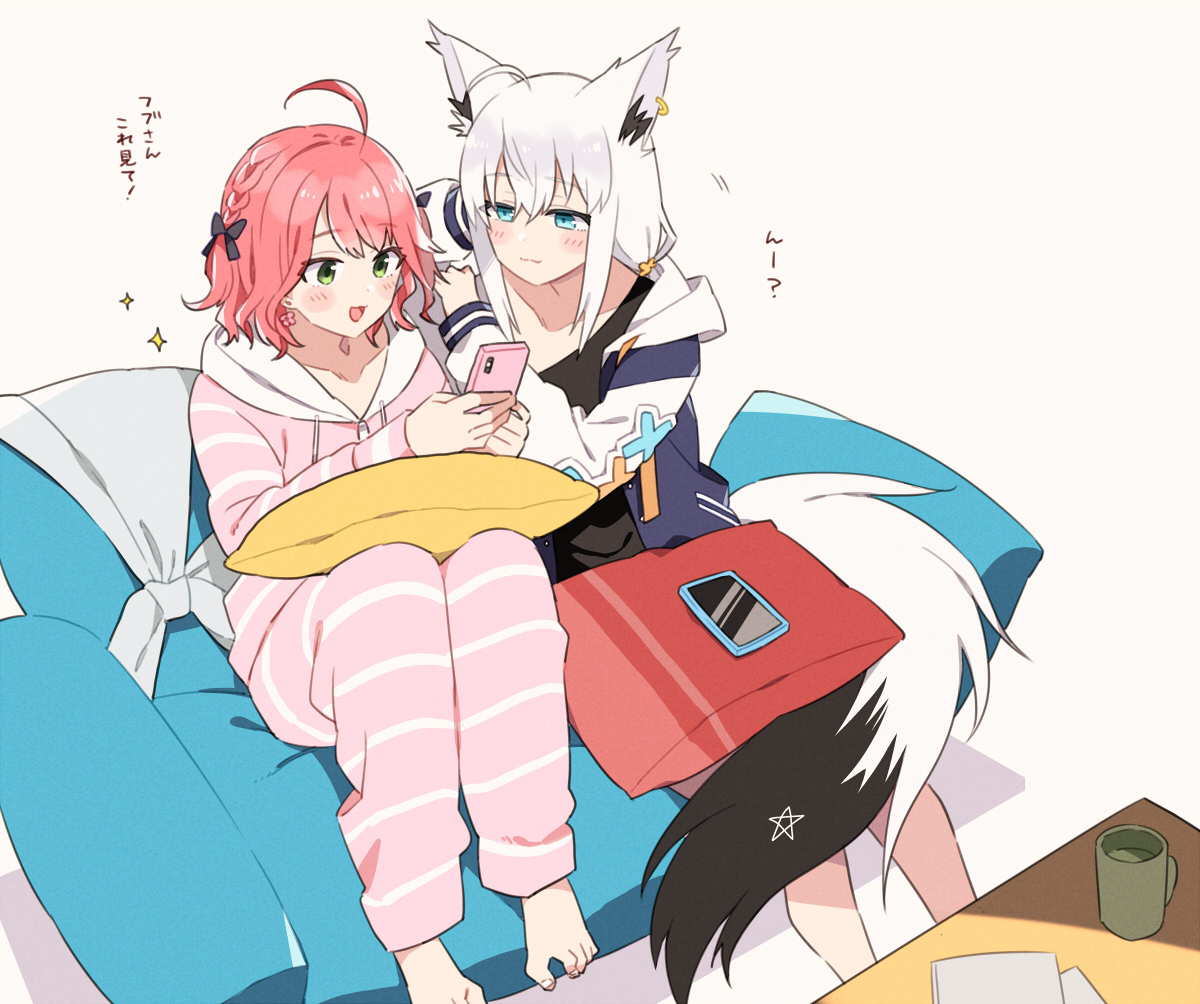 This is a pixiv picture whose title is （後方観測者面）.