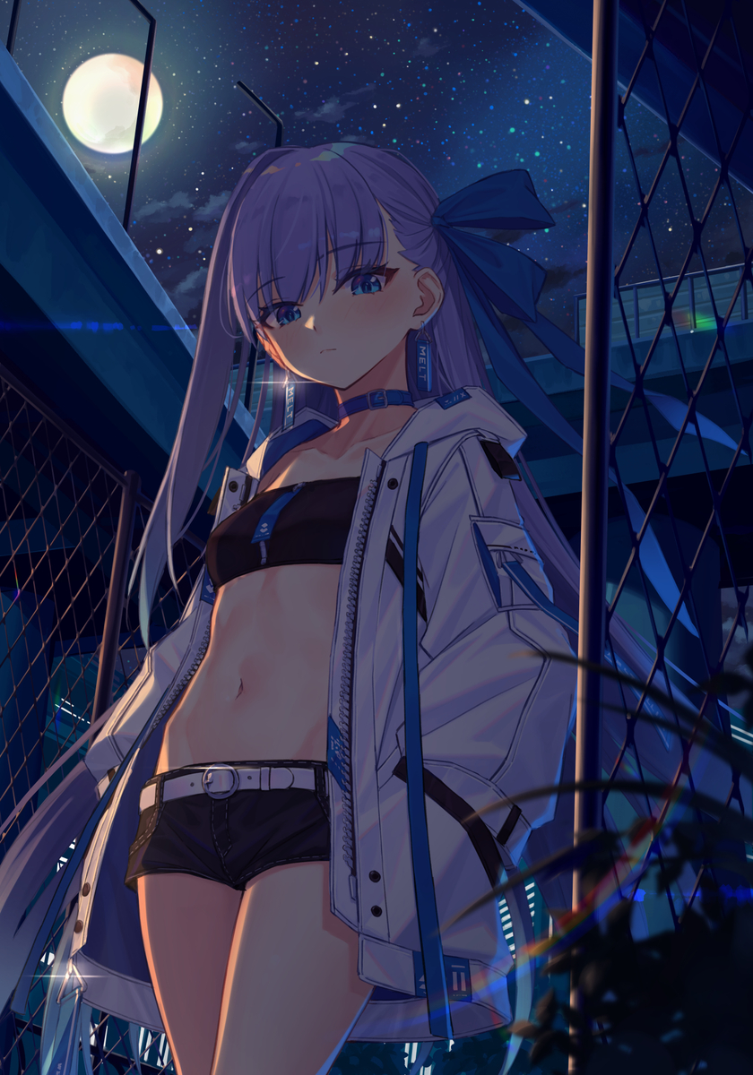 This is a pixiv picture whose title is メルト.