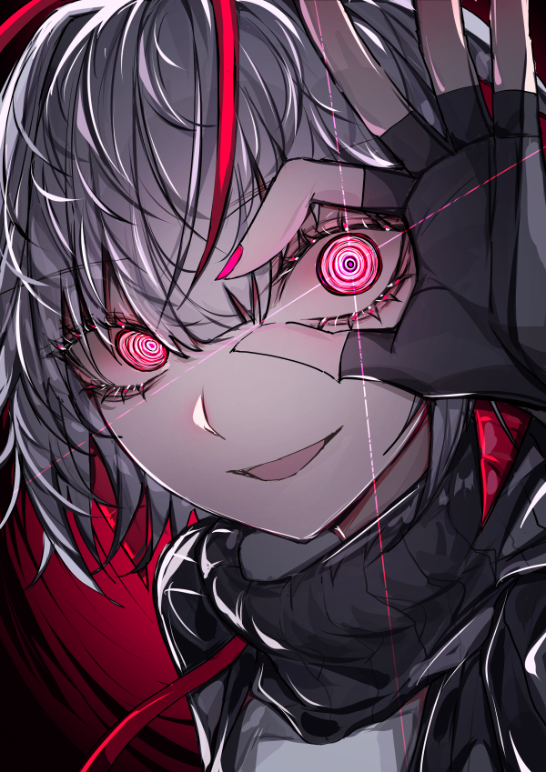 This is a pixiv picture whose title is W.