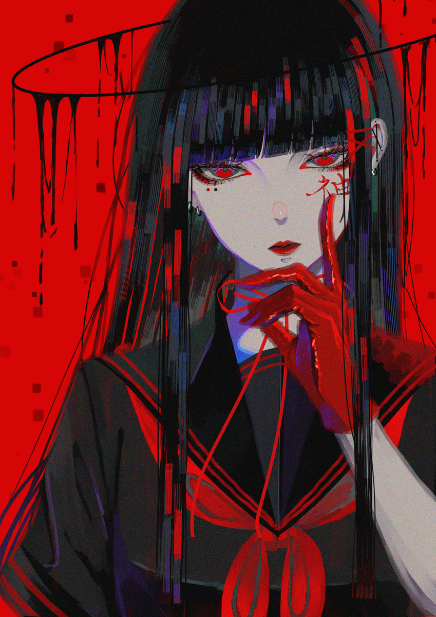 This is a pixiv picture whose title is 無題.
