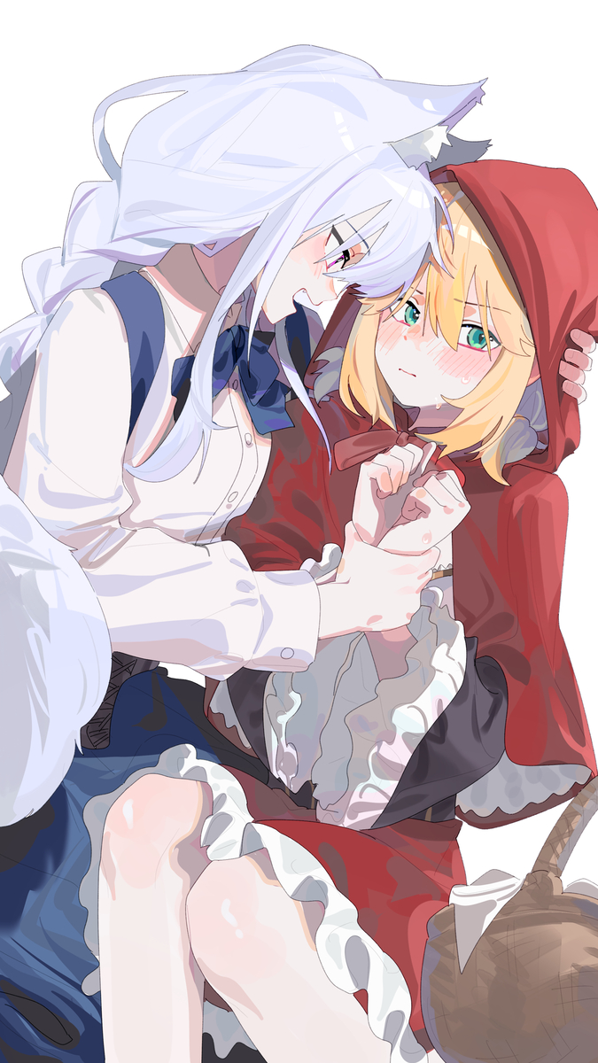 This is a pixiv picture whose title is 食べられちゃう.