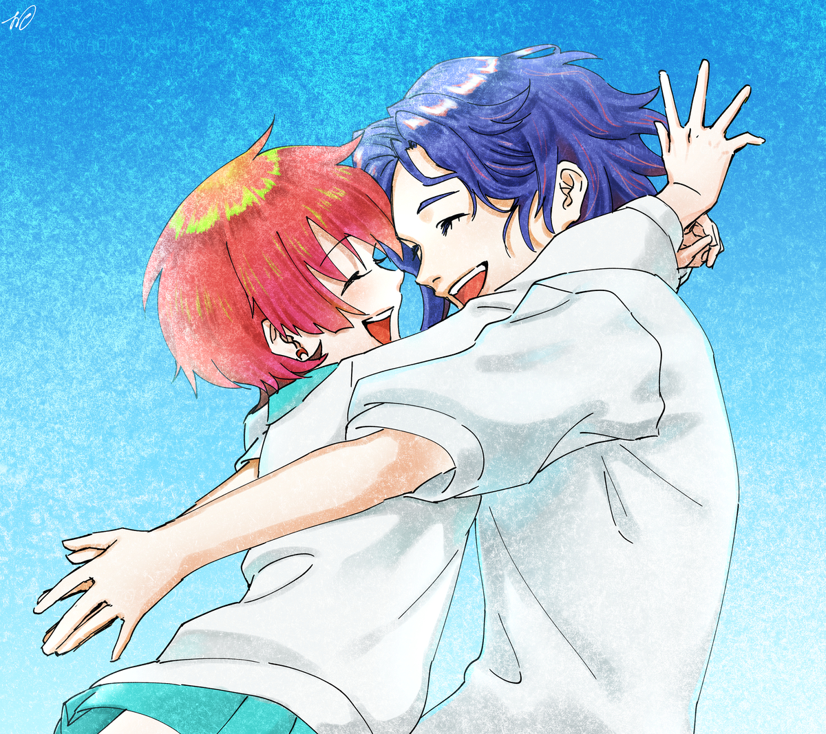 This is a pixiv picture whose title is シュウマチュ大団円！！！！！！！！.