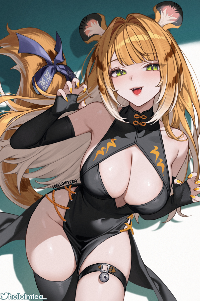 This is a pixiv picture whose title is Ju Fufu \ 橘福福.