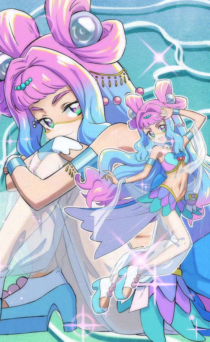 This is a pixiv picture whose title is 踊り子ラメール.