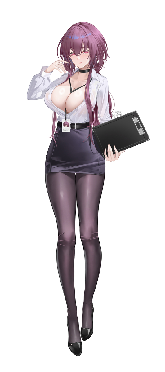 This is a pixiv picture whose title is 13 OL卡芙卡.