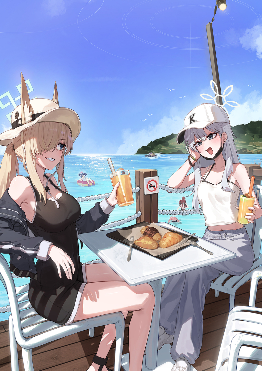 This is a pixiv picture whose title is ヴァルキリー公安局の休日 (11/25).
