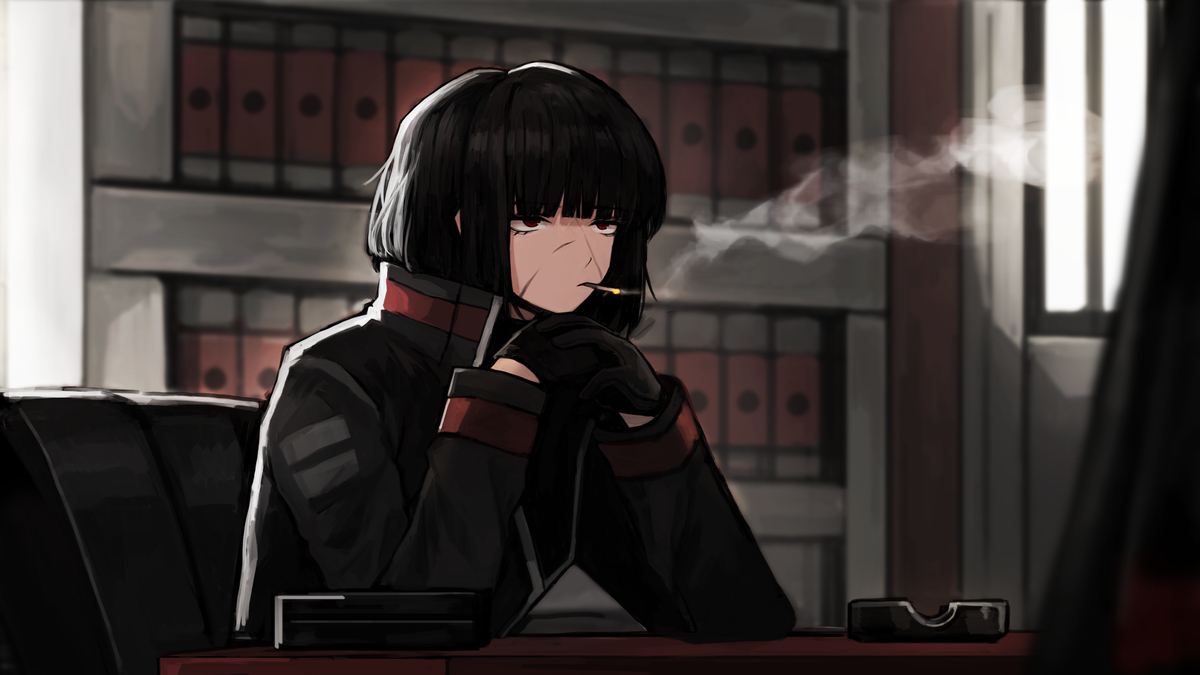 This is a pixiv picture whose title is 시협회 2과 부장 료슈.