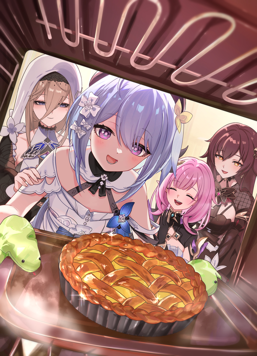 This is a pixiv picture whose title is 🍎.