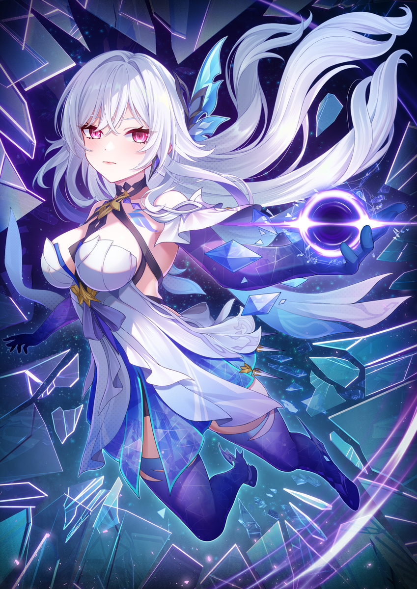This is a pixiv picture whose title is Skirk.