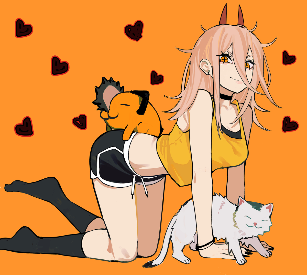 This is a pixiv picture whose title is Cat crawl.