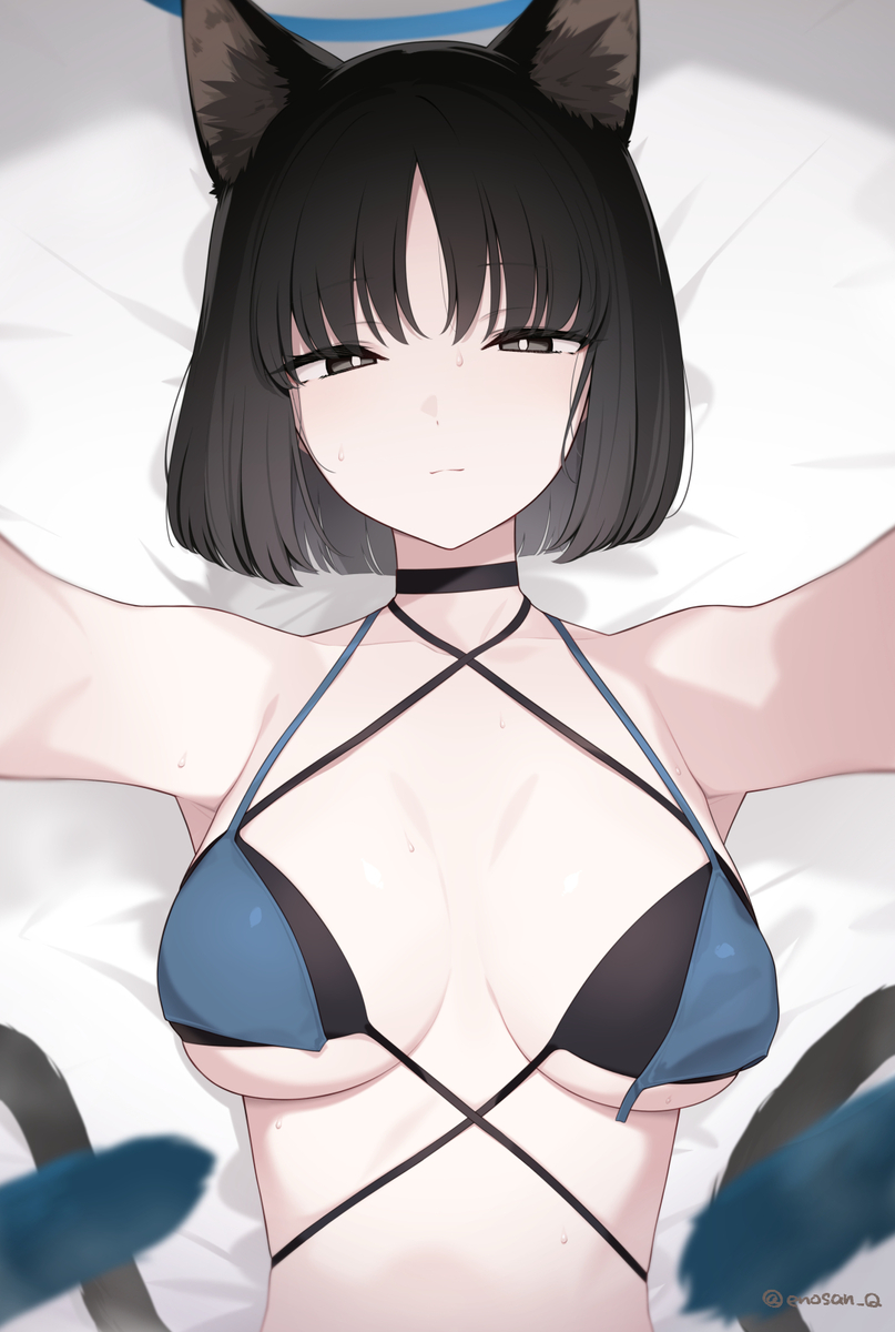 This is a pixiv picture whose title is 「体温の伝わる距離にいて。」.