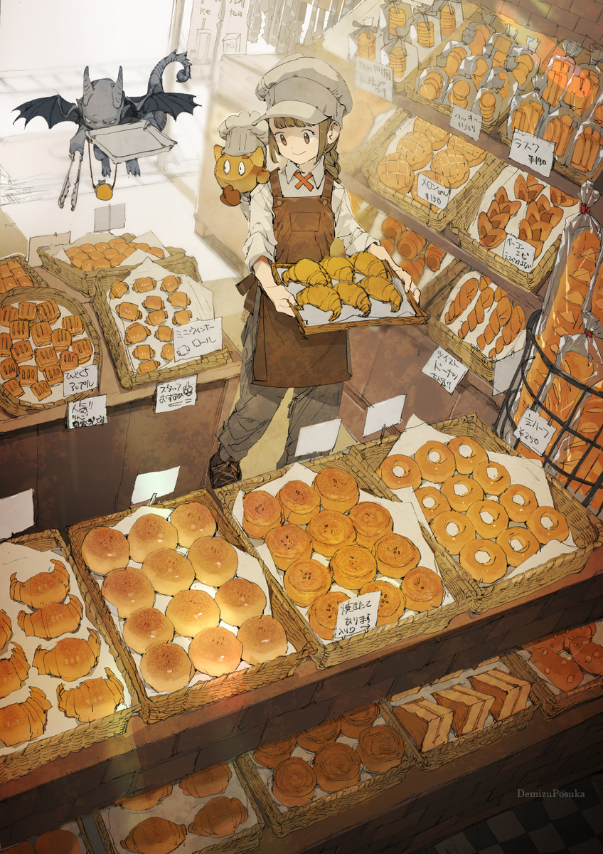 This is a pixiv picture whose title is めずらしいお客さんだね.