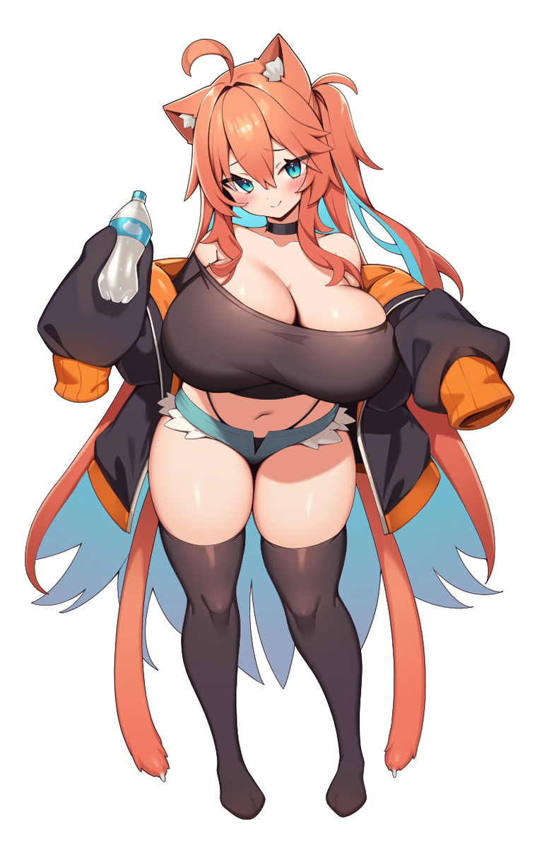 This is a pixiv picture whose title is Nekomia's New Outfit.