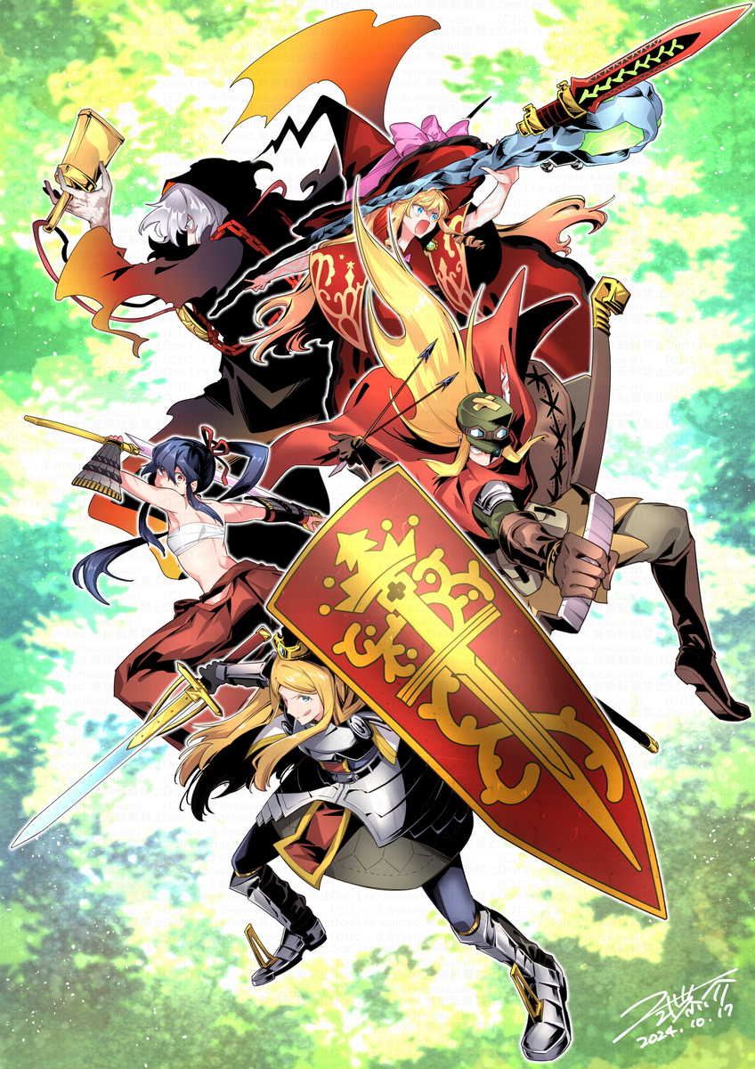 This is a pixiv picture whose title is 自宅Ⅱギルドの絵.