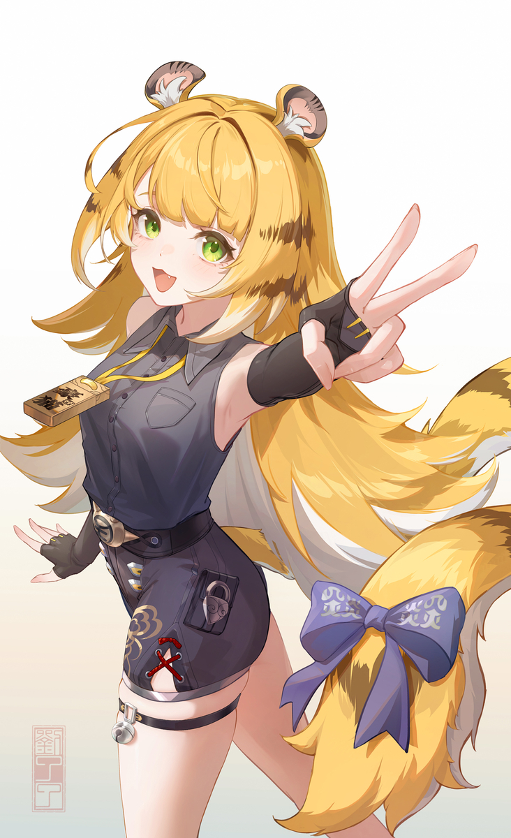 This is a pixiv picture whose title is 橘福福.