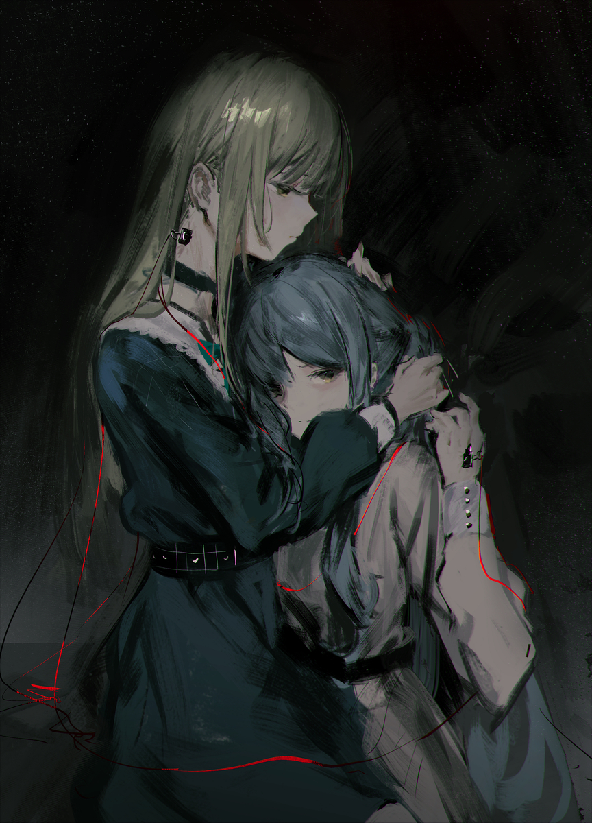 This is a pixiv picture whose title is 爱.