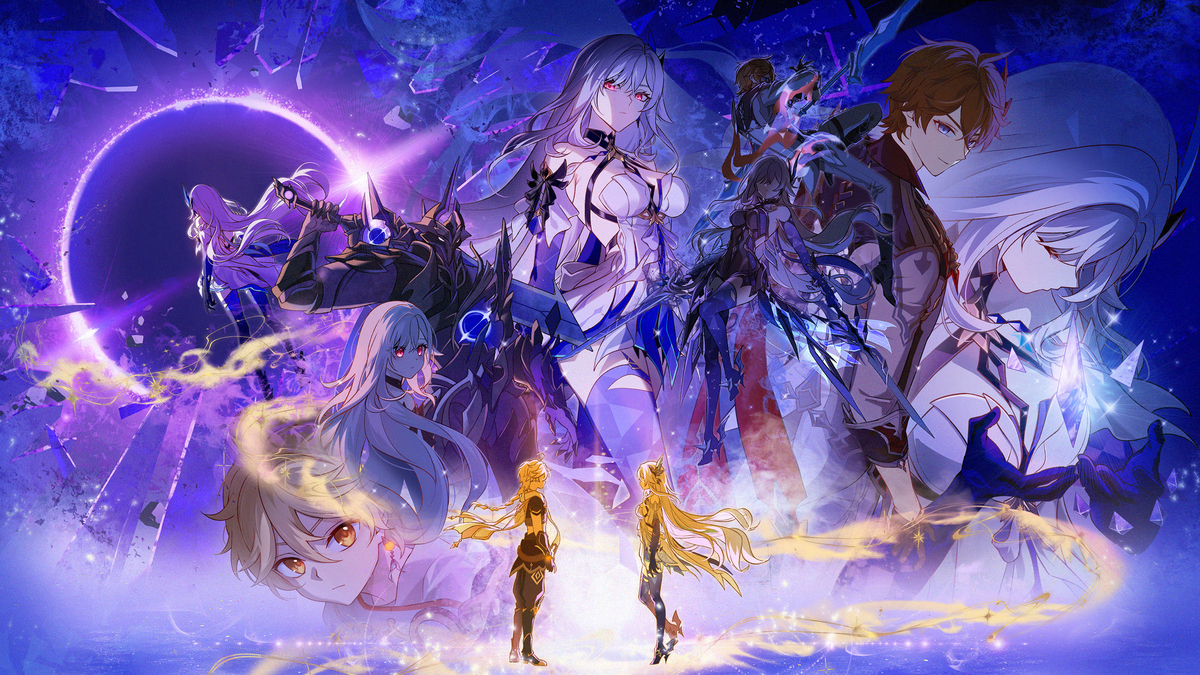 This is a pixiv picture whose title is Skirk ✦  Void Star's Advent.