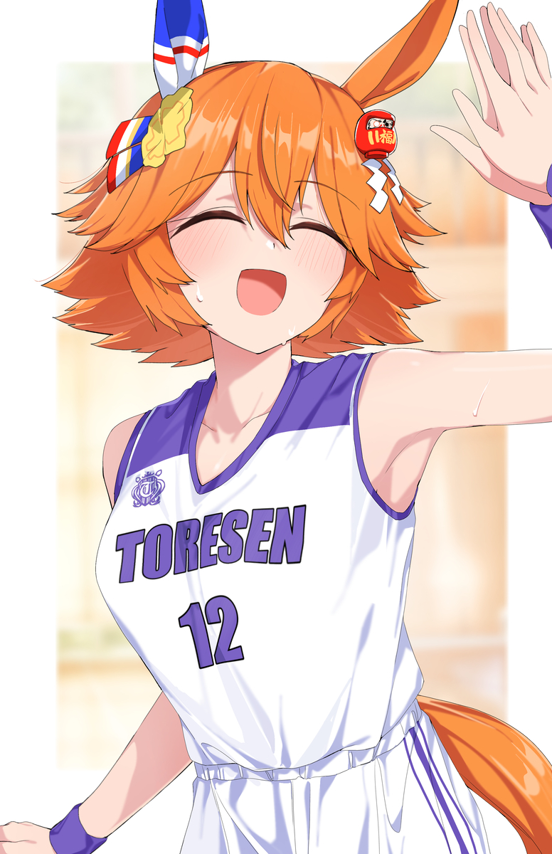 This is a pixiv picture whose title is バスケフクちゃん.