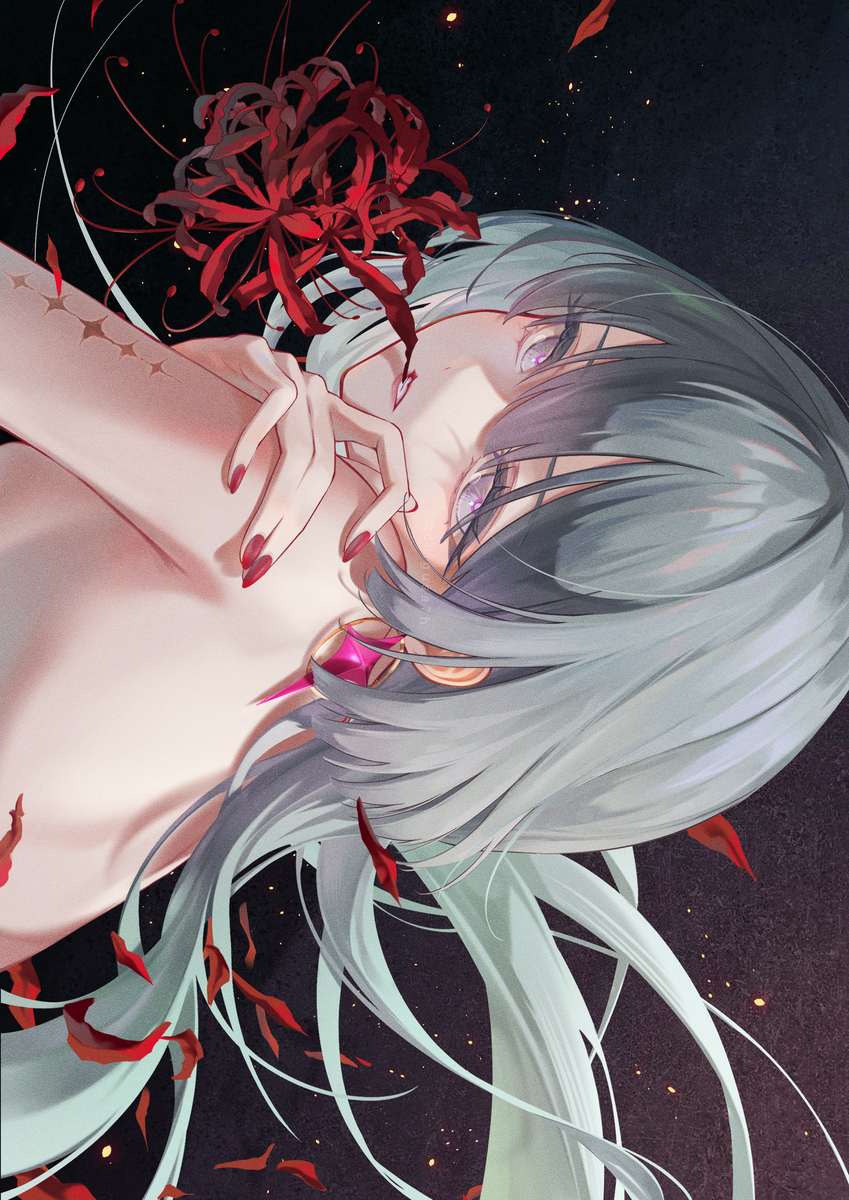 This is a pixiv picture whose title is フローヴァ.