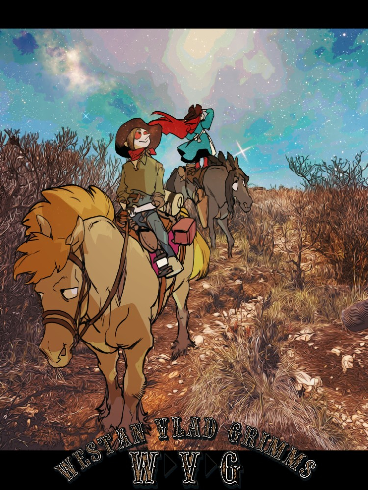 This is a pixiv picture whose title is ウェスタン・ヴラド・グリム.