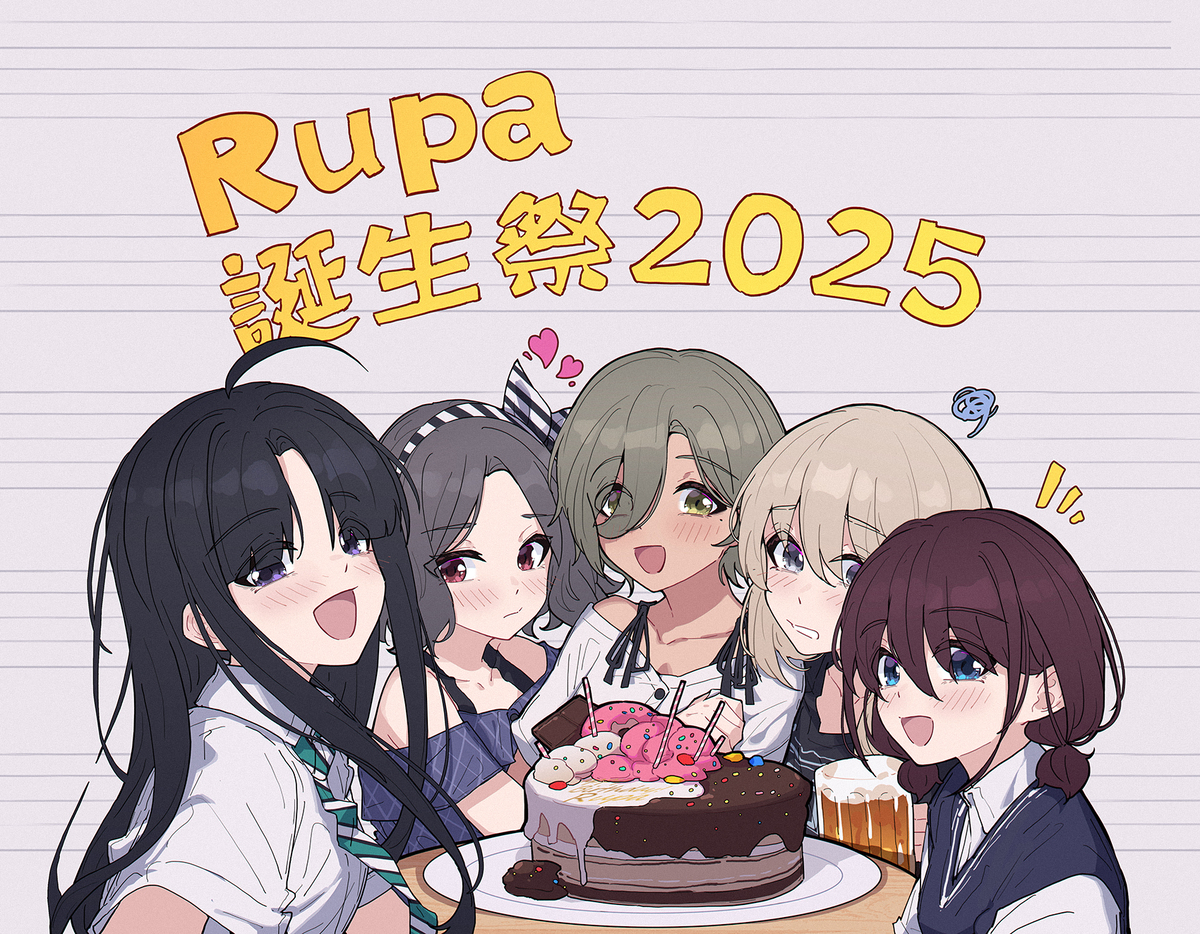 This is a pixiv picture whose title is day104 rupa生日快乐🥰.