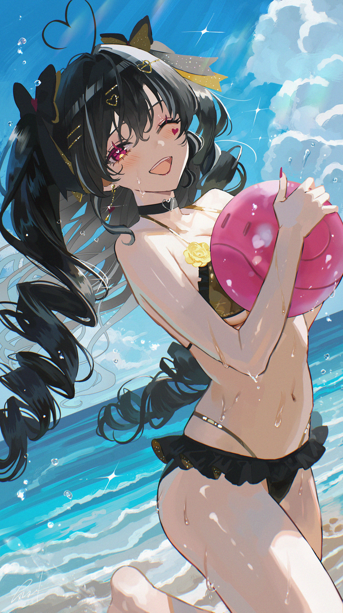 This is a pixiv picture whose title is Day80 ヘルツ・イグナイト 1周年.