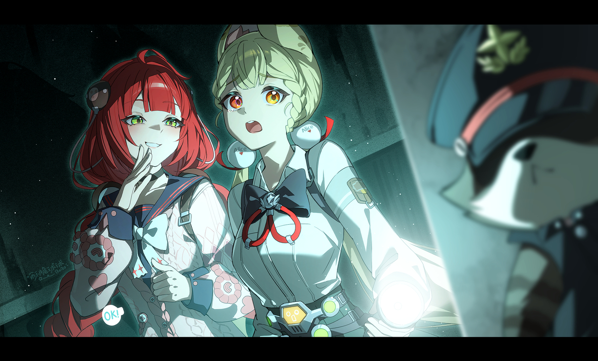 This is a pixiv picture whose title is day97 98 浮波柚叶 爱丽丝.
