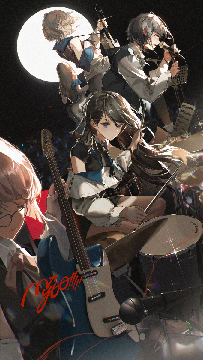 This is a pixiv picture whose title is MYGO!!!!!.