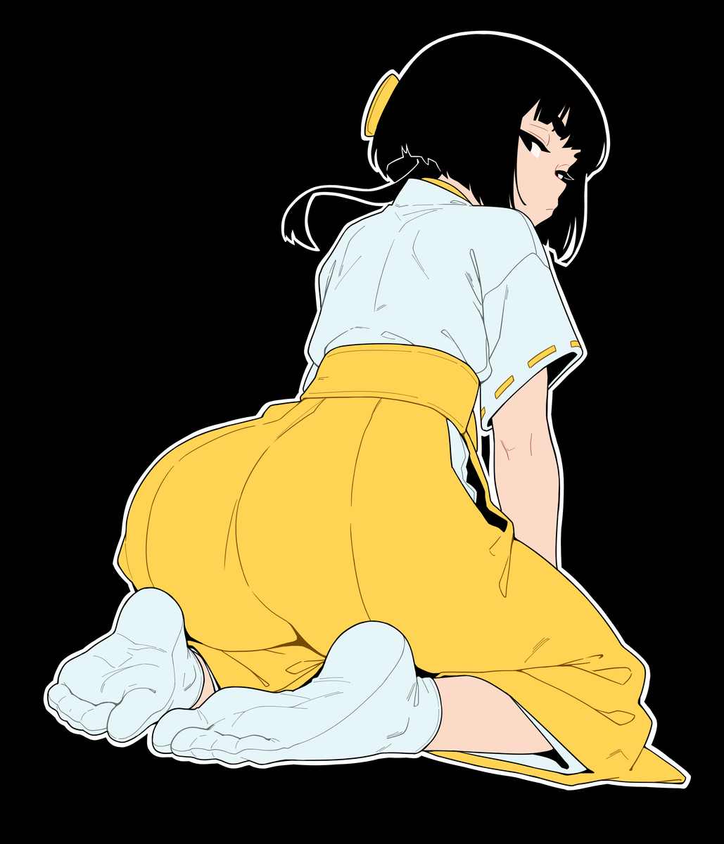 This is a pixiv picture whose title is 足袋.