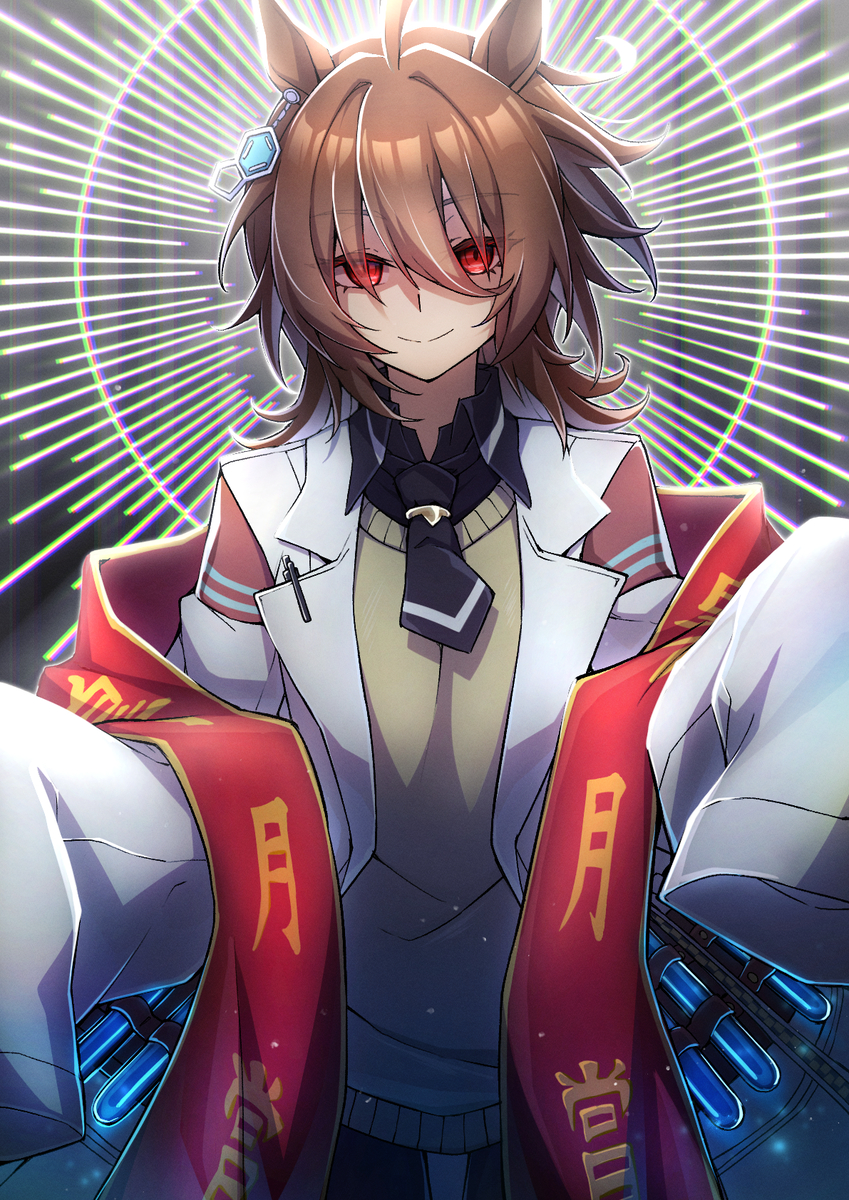 This is a pixiv picture whose title is アグネスタキオン.