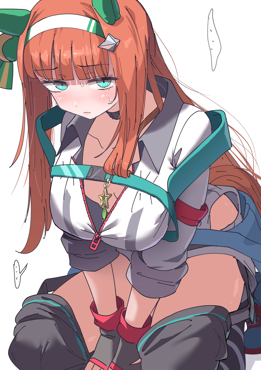 This is a pixiv picture whose title is ブラストワンピース衣装のスズカ.