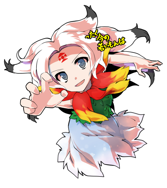 This is a pixiv picture whose title is バトルっぽいチミ立ち絵 表情差分.