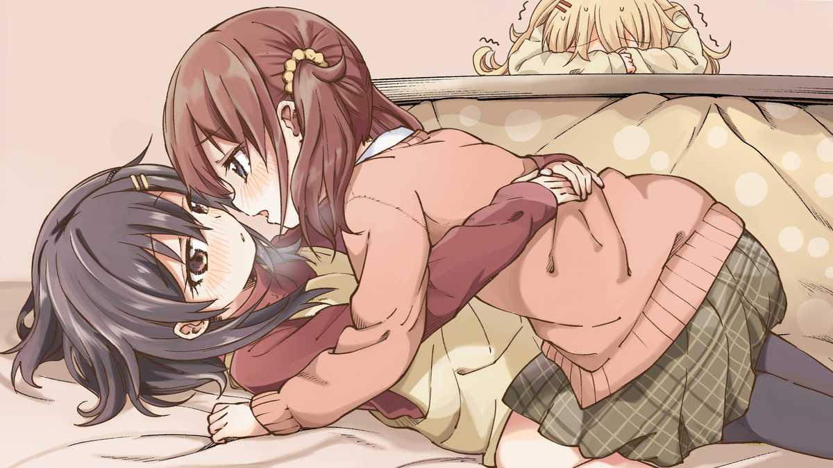 This is a pixiv picture whose title is 「日々はすぎれど飯うまし！」のトゥルーエンド。.