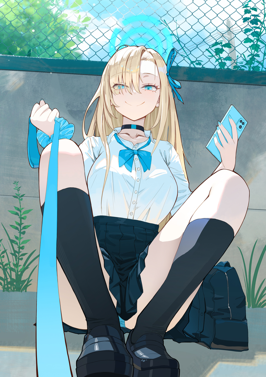 This is a pixiv picture whose title is asuna.