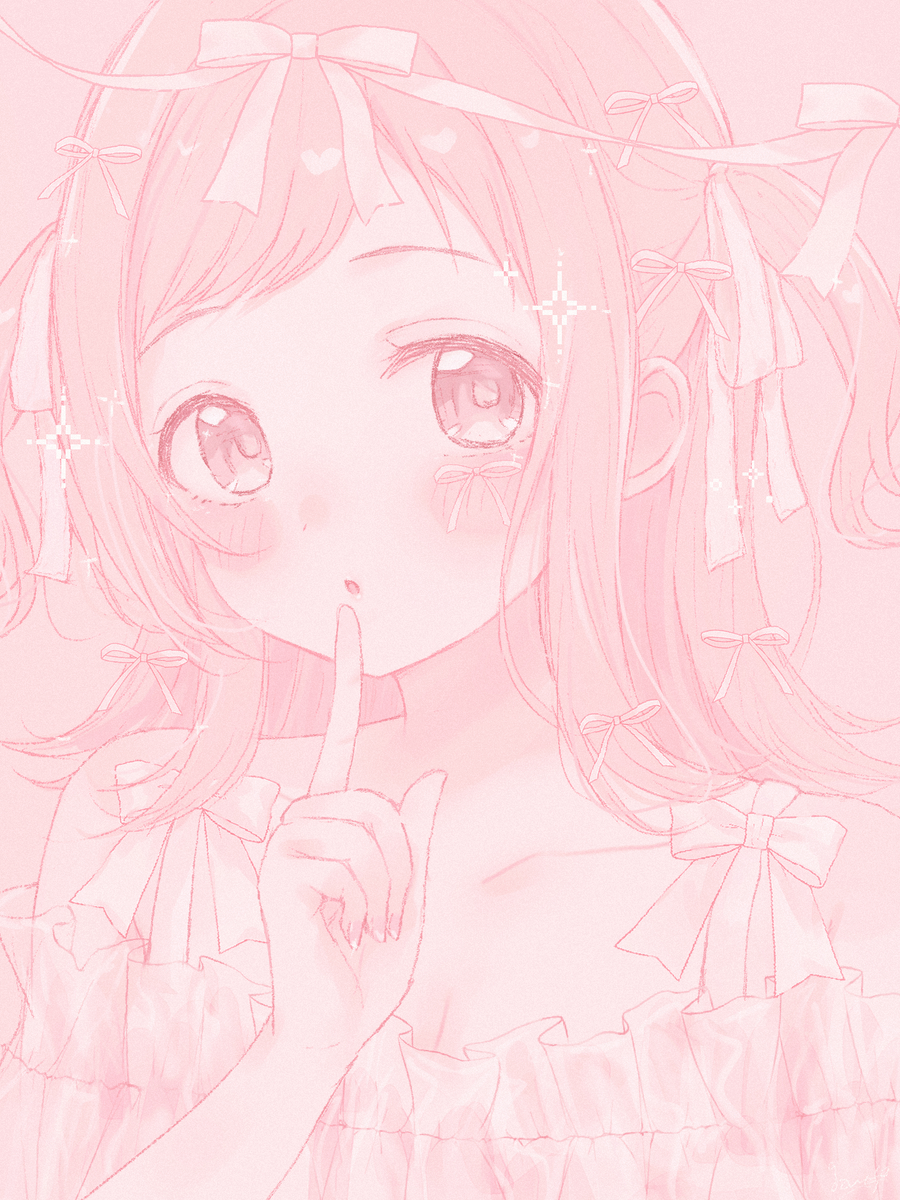 This is a pixiv picture whose title is リボンいっぱい真乃.