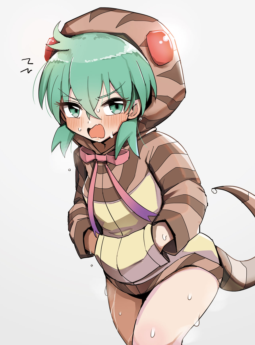 This is a pixiv picture whose title is ツチノコ.