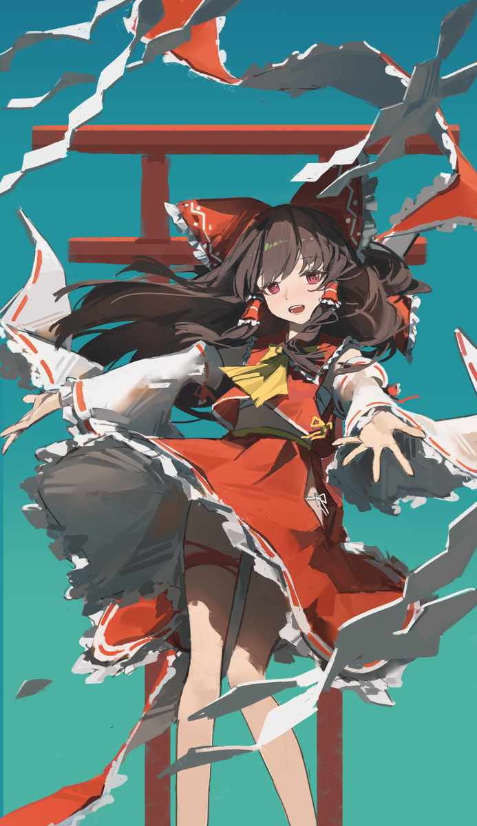 This is a pixiv picture whose title is ⛩.
