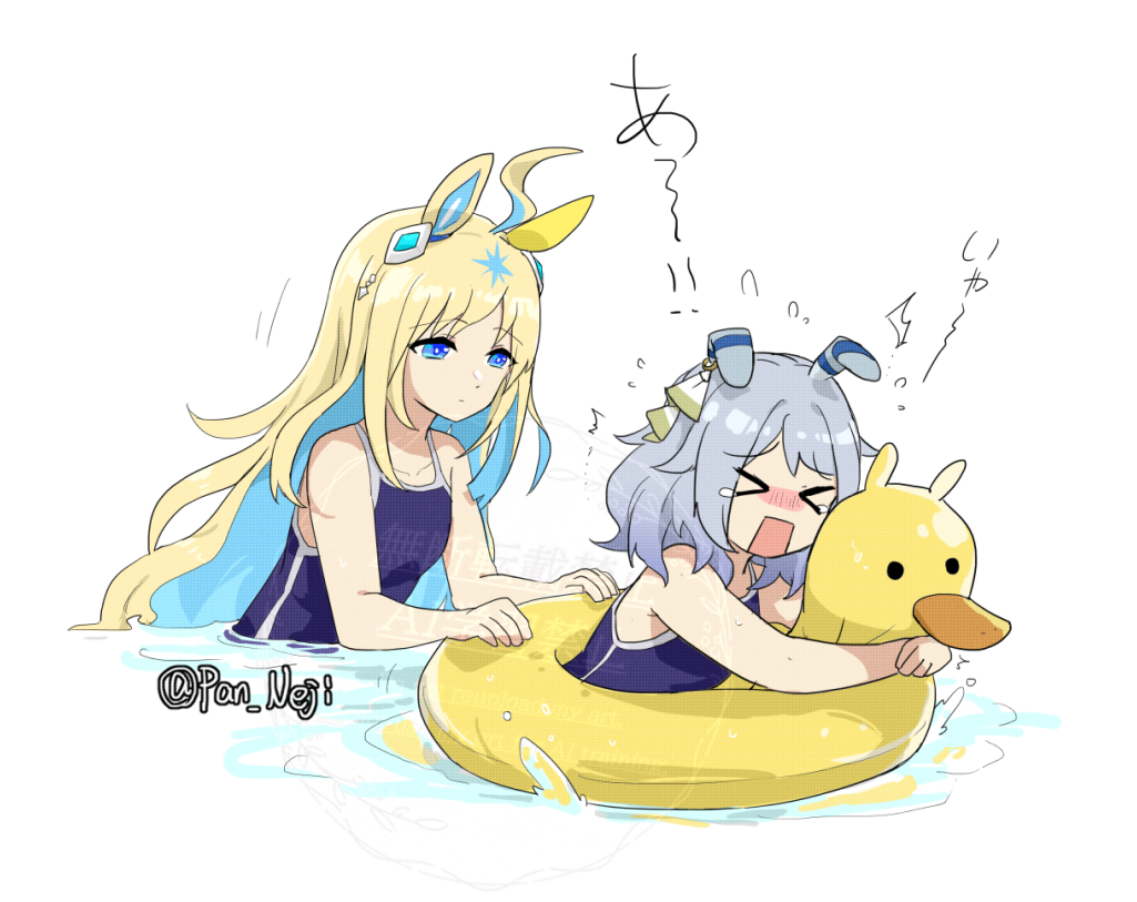 This is a pixiv picture whose title is commission.