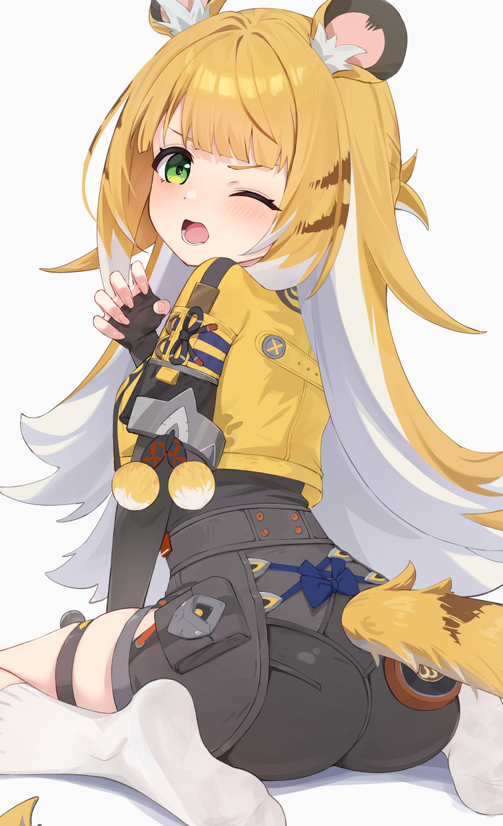 This is a pixiv picture whose title is 橘福福.