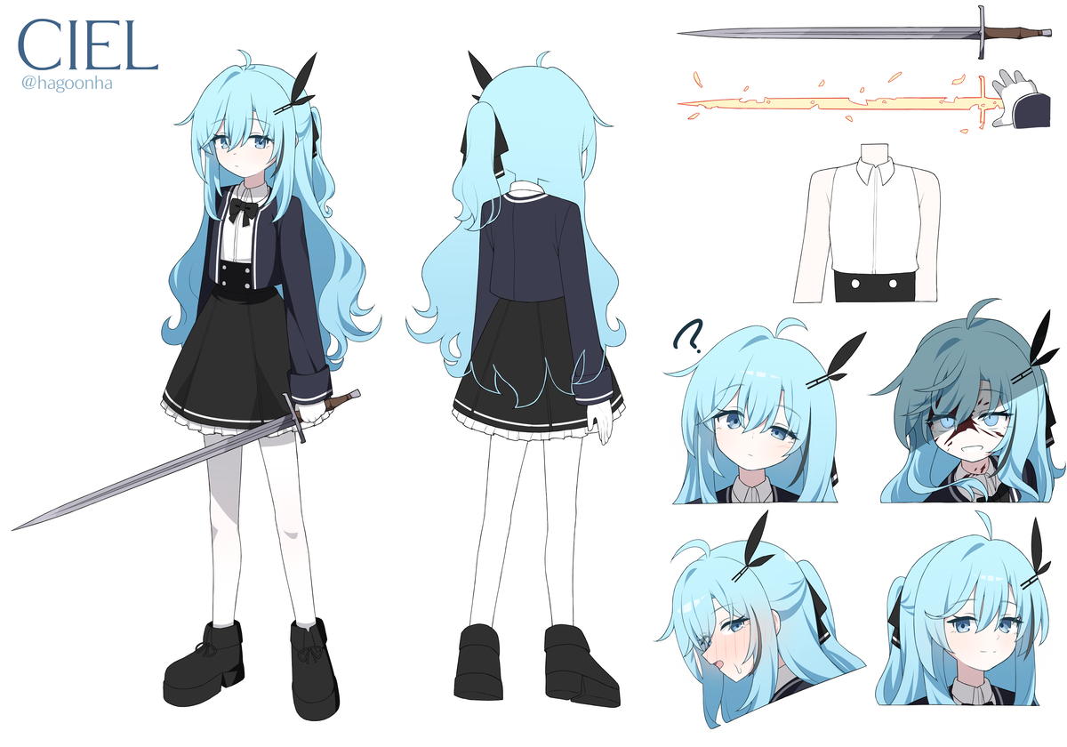 This is a pixiv picture whose title is OC_CIEL.