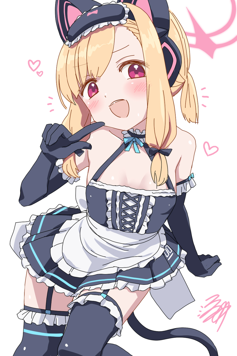 This is a pixiv picture whose title is 不健全メイドモモイ.