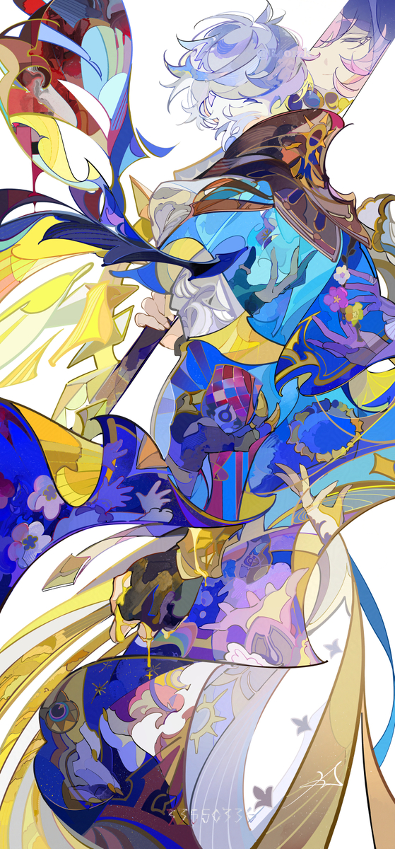 This is a pixiv picture whose title is 𝐬𝐚𝐯𝐢𝐨𝐫.